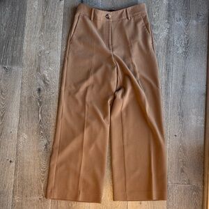 Elegant Brown Wide Leg Pants AS 0263